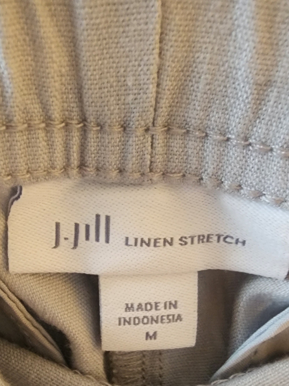 J. Jill Linen Stretch Ankle Pants